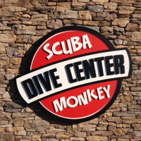 Scuba Dive Center Sign